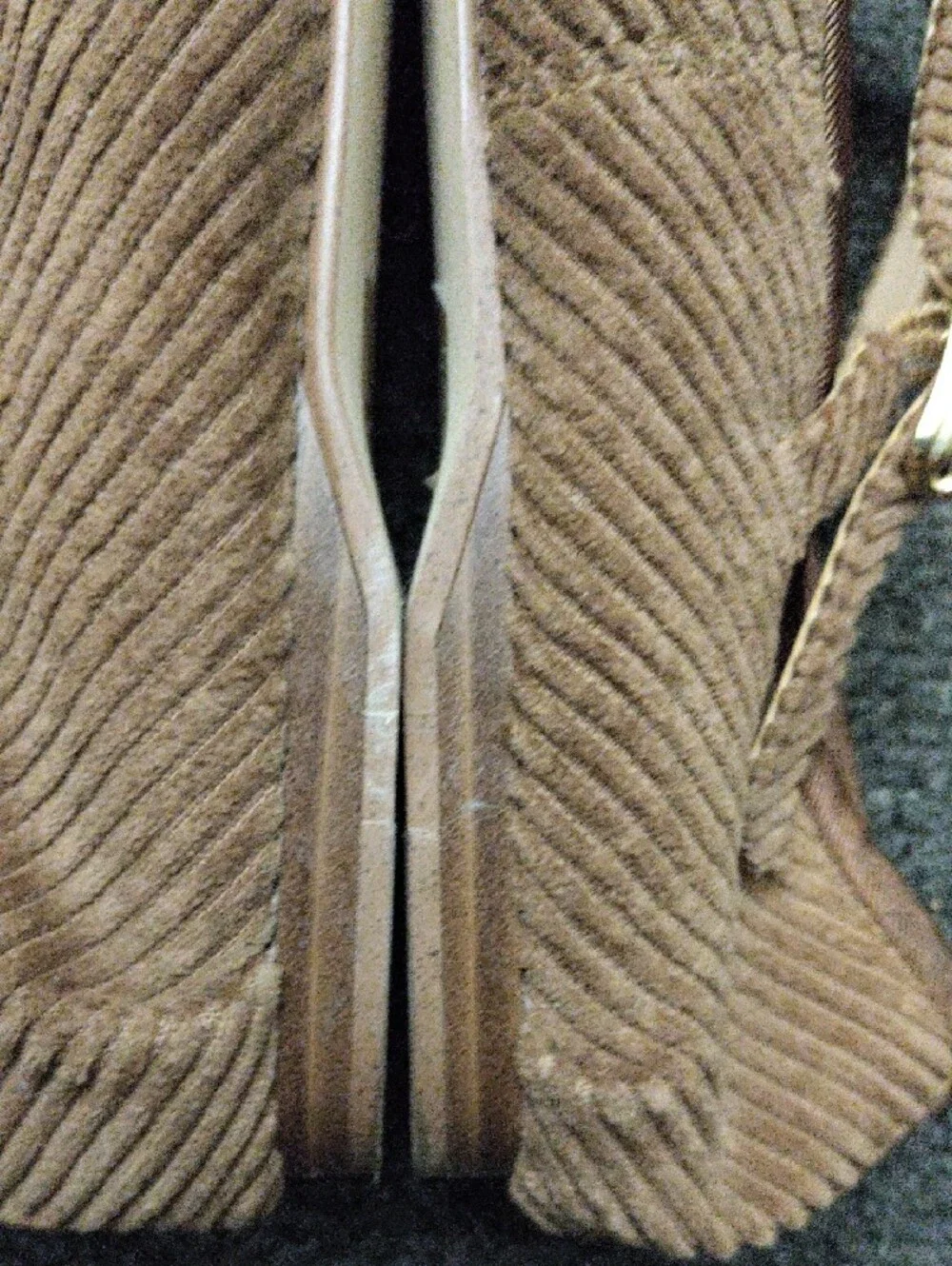 Circus by Sam Edelman Brown Corduroy Ballet Flats
